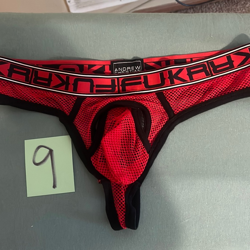 Andrew Christian underwear size medium